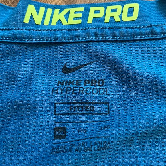Nike Pro Hypercool Short Sleeve Fitted T-Shirt - Size XXL - Picture 5 of 10